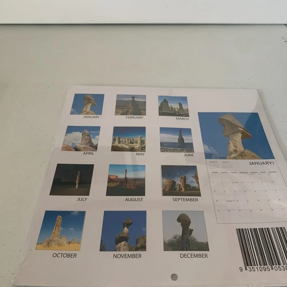 Nature's Dicks Calendar 2026 Gift Funny Calendar Joke Present Brand New Sealed